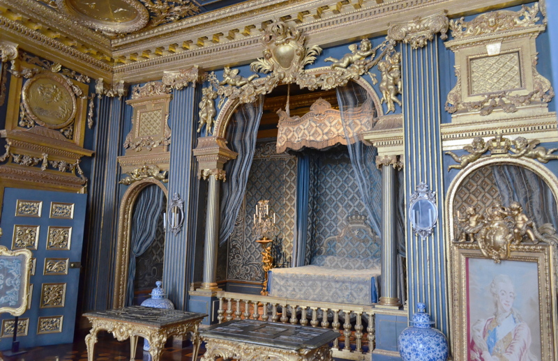 9 - The opulent Baroque interior of the Parade Bedroom at Drottningholm Palace in Sweden